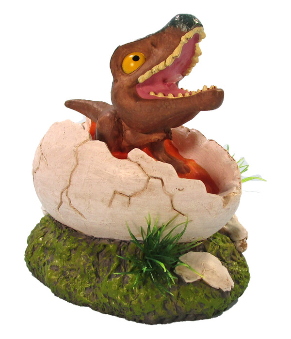 ORBIT® Aquariumdeko Dinosaurier im Ei, ca. B9/H12/T11 cm