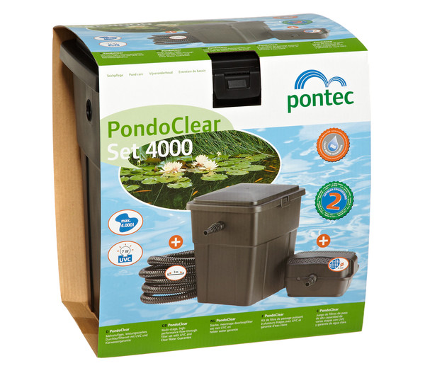 pontec Durchlauf-Filter PondoClear Set 4000