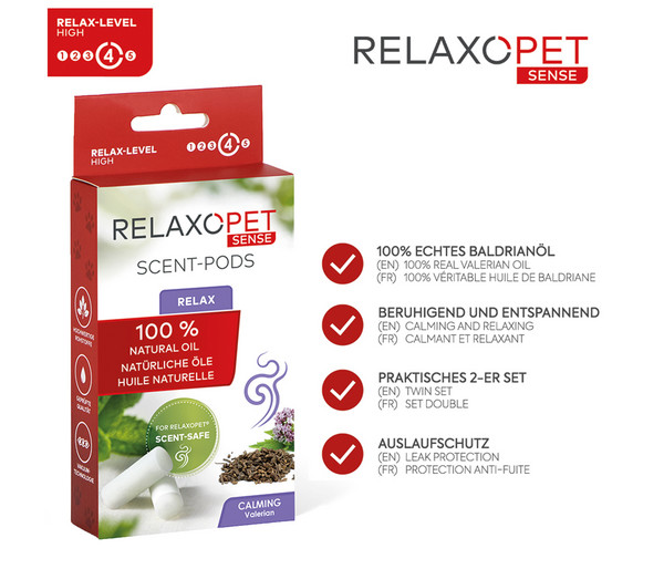 RelaxoPet® Sense Duftpod Entspannung für RelaxoPet, Baldrian