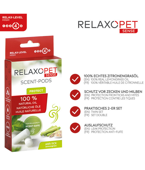 RelaxoPet® Sense Duftpod Schutz für RelaxoPet, Zitronengras