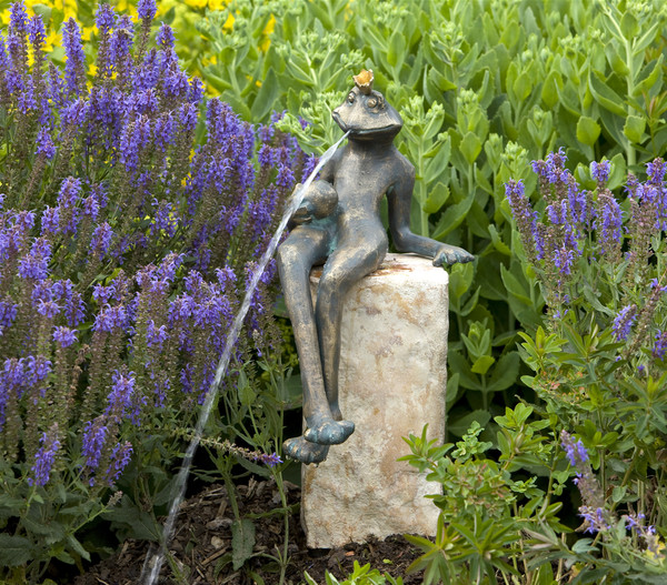 Rottenecker Bronzefigur Froschkönig