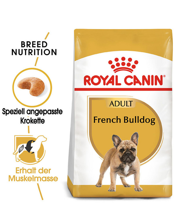 ROYAL CANIN® Trockenfutter für Hunde French Bulldog Adult, 9 kg