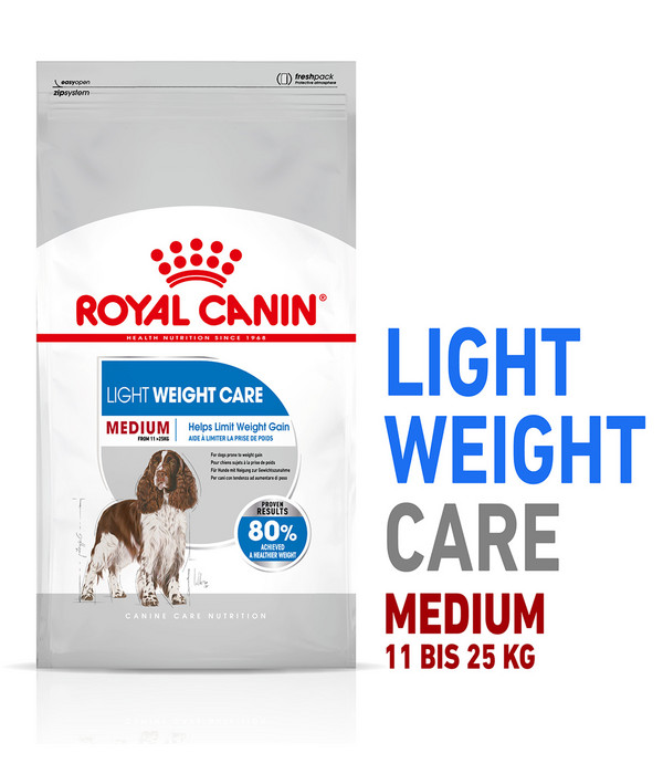 ROYAL CANIN® Trockenfutter für Hunde Light Weight Care Medium, 3 kg