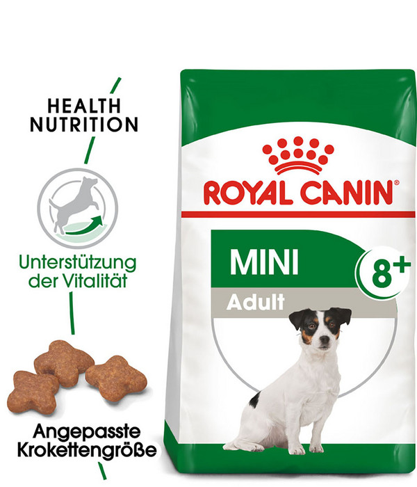 ROYAL CANIN® Trockenfutter für Hunde Mini Adult 8+