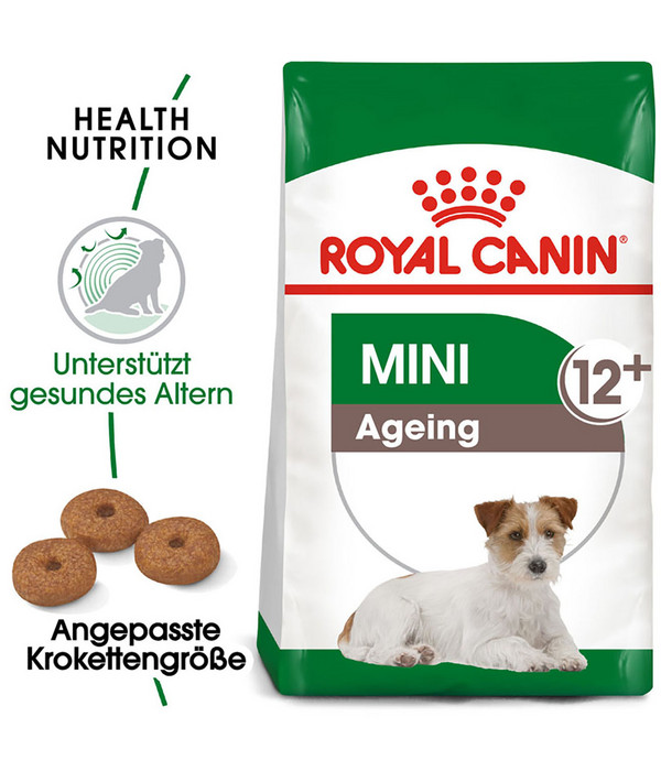ROYAL CANIN® Trockenfutter für Hunde Mini Ageing 12+