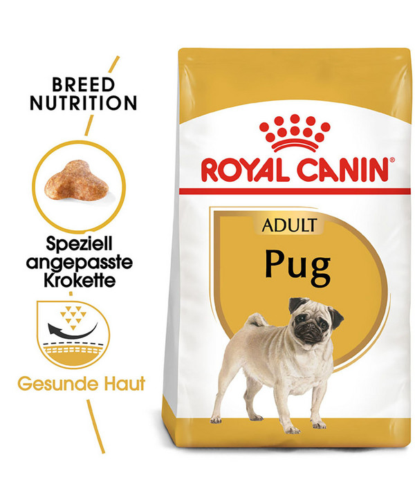 ROYAL CANIN® Trockenfutter für Hunde Pug Adult