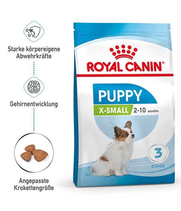 ROYAL CANIN® Trockenfutter für Hunde X-Small Puppy
