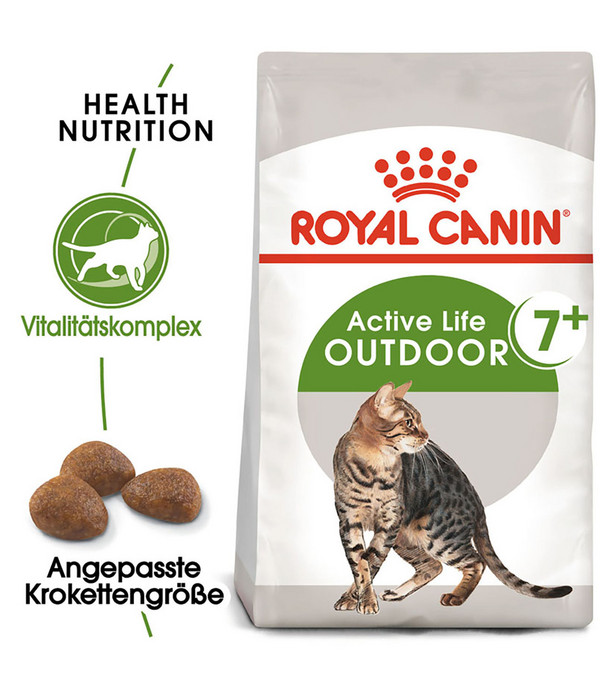 ROYAL CANIN® Trockenfutter für Katzen Outdoor 7+