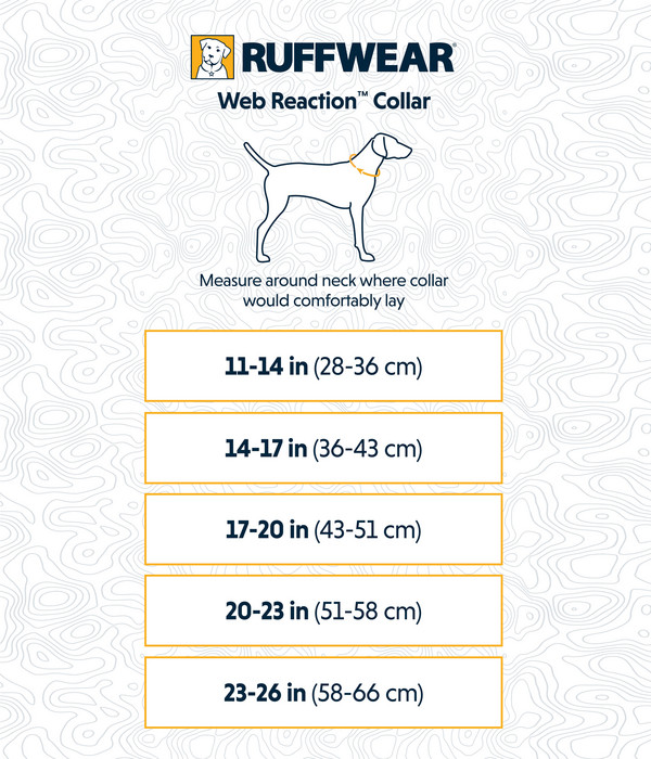 RUFFWEAR® Hundehalsband Web Reaction™ Frühjahrskollektion