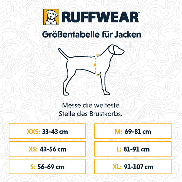 RUFFWEAR® Hunde-Handtuchmantel Dirtbag™ Aurora Teal