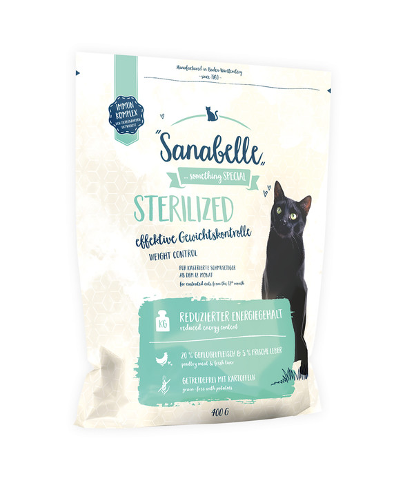 Sanabelle® Trockenfutter für Katzen Sterilized, 400 g