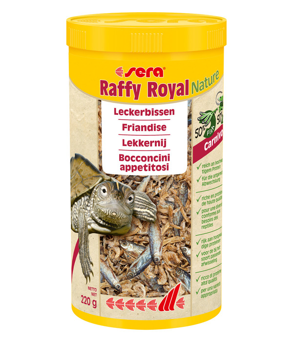 Sera Schildkrötenfutter Raffy Royal Nature