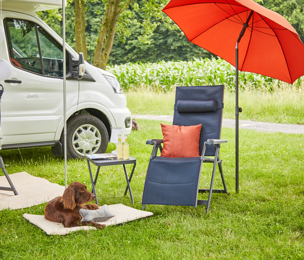 Premium, Camping | Siena Garden Relaxstuhl blau Dehner