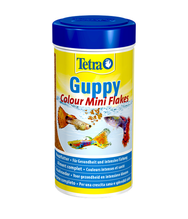 Tetra Fischfutter Guppy Colour Mini Flakes