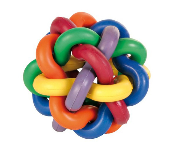 Trixie Hundespielzeug Knotenball, 7 cm