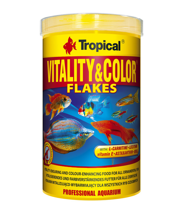 Tropical® Fischfutter Vitality & Color Flakes