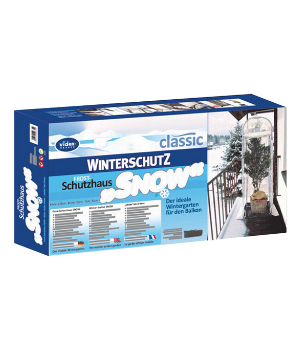 Videx Frostschutzhaus Snow, transparent, ca. B80/H215/T50 cm