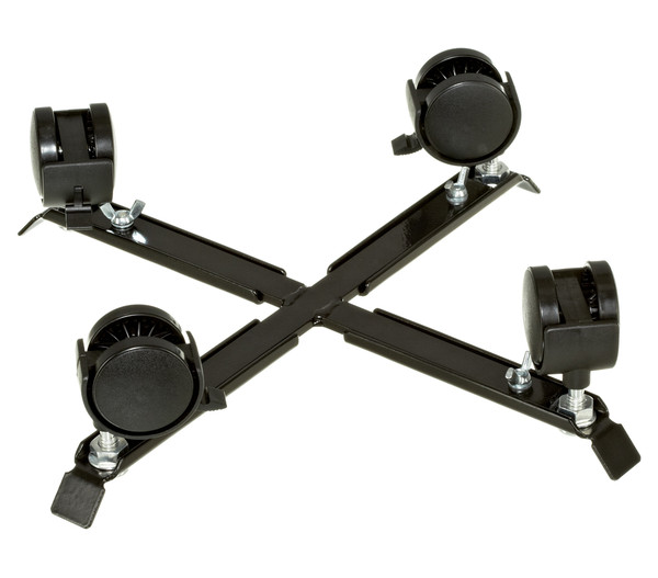 Videx Metall-Pflanzroller, schwarz, 35 x 35 cm