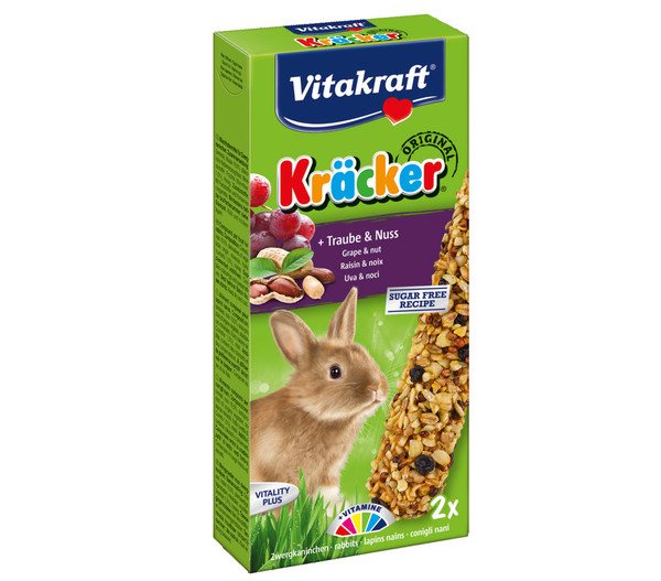Vitakraft® Kräcker® Nagersnack Original, Traube & Nuss