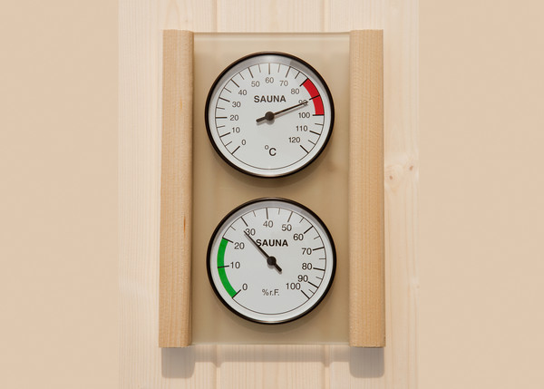Weka Hygrometer und Thermometer