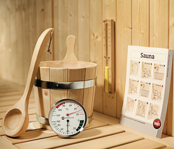 Weka Sauna Premium-Zubehör-Set, 5-teilig