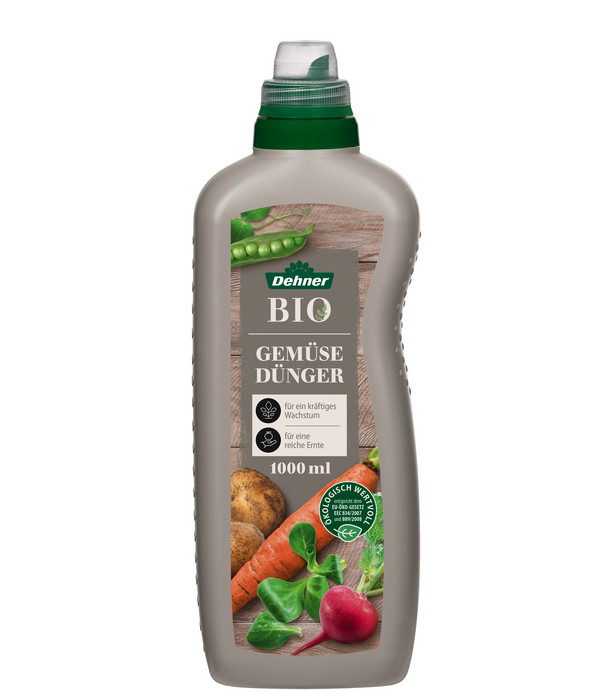 Dehner Bio GemüseDünger, flüssig, 1 l Dehner