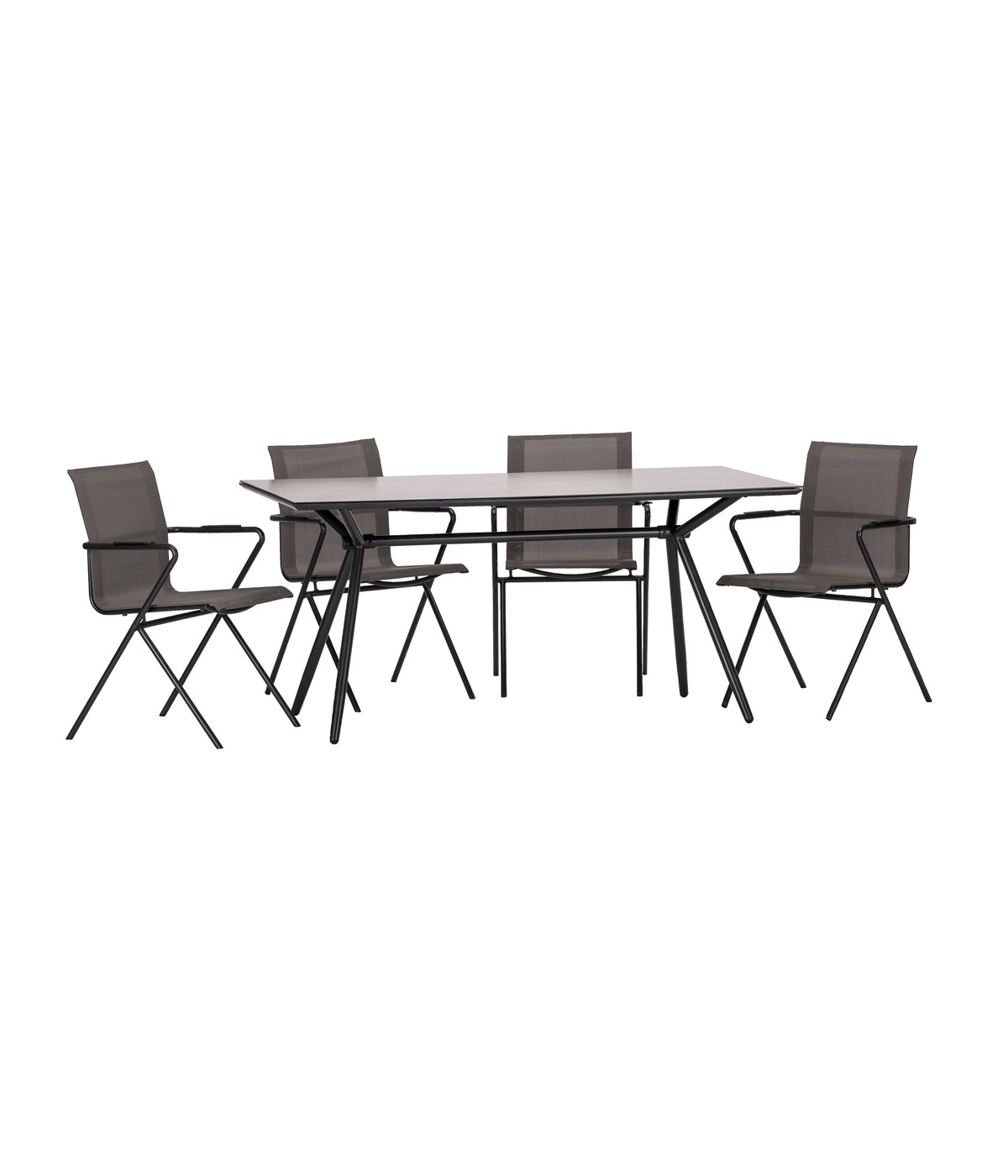 Acamp GartenmöbelSet Alpha, 5teilig Dehner