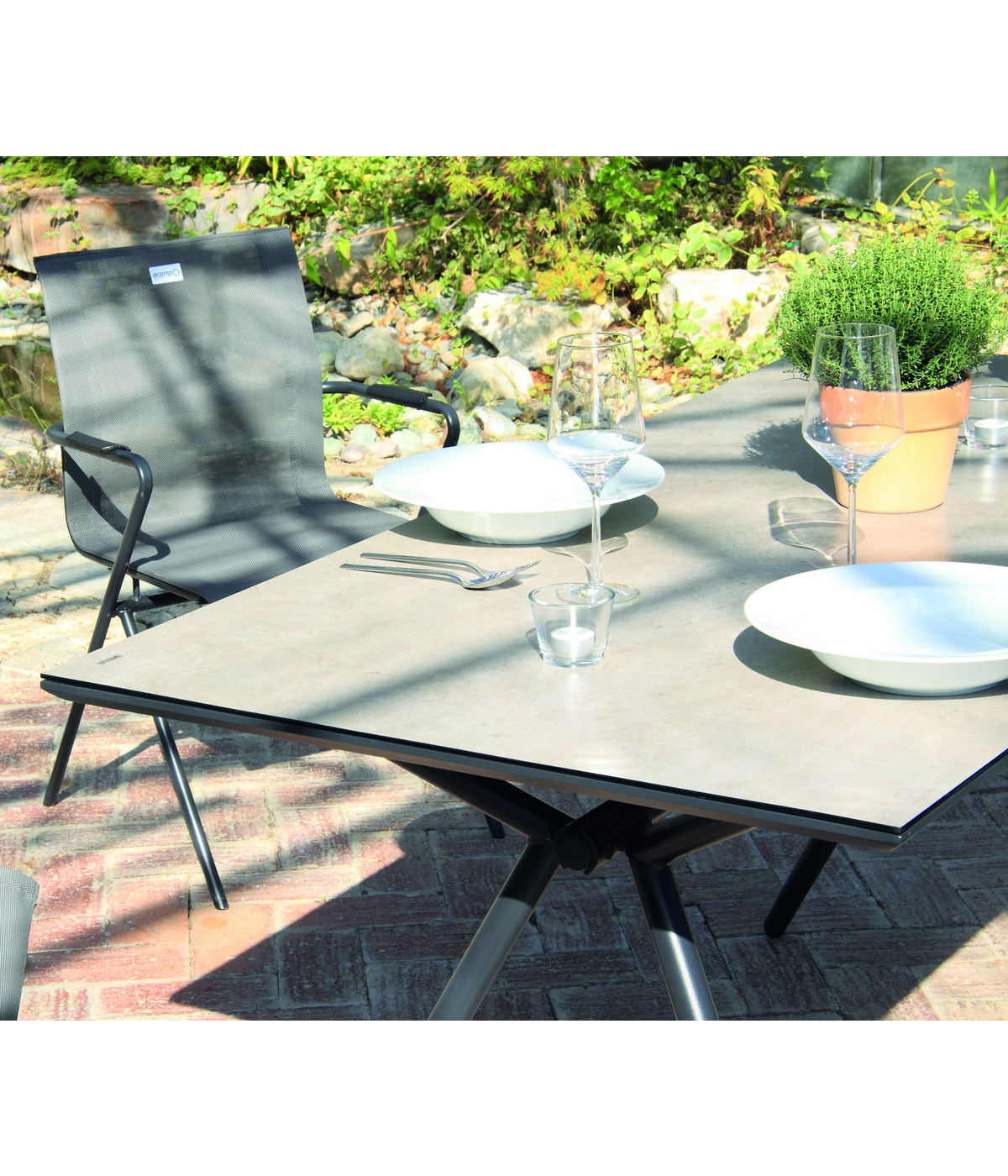Acamp GartenmöbelSet Alpha, 5teilig Dehner