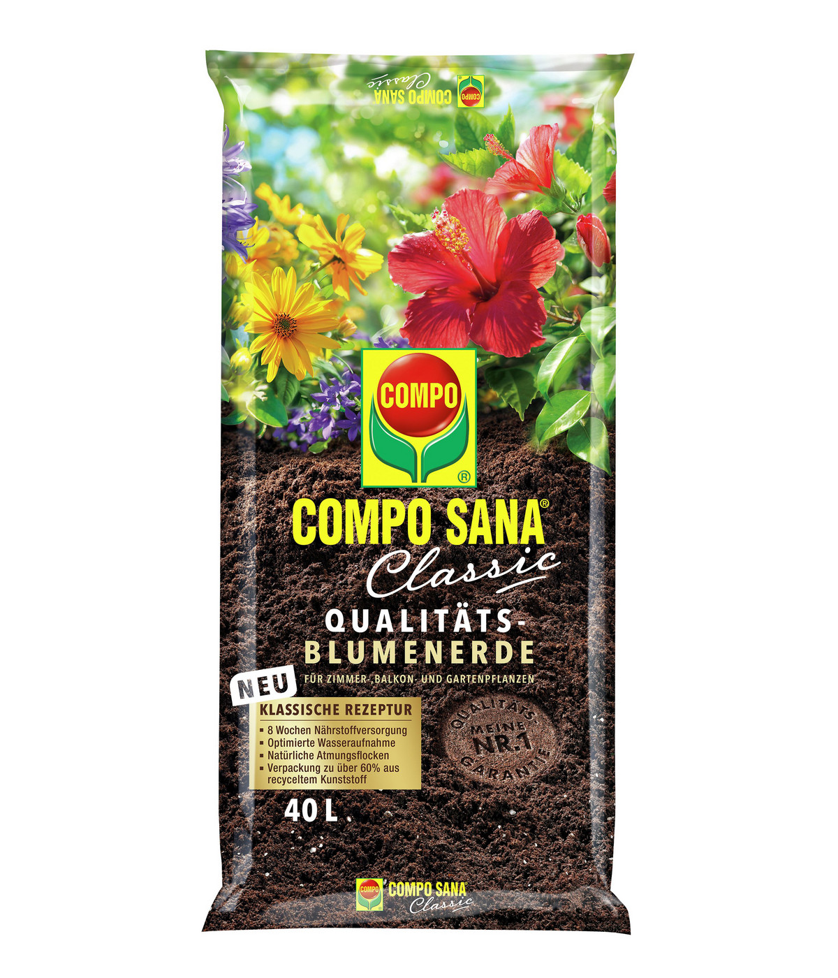 COMPO SANA® Classic QualitätsBlumenerde, 40 l Dehner