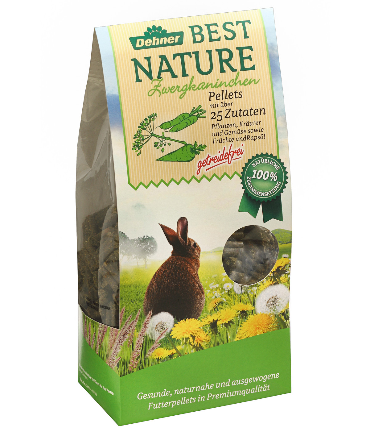 Dehner Best Nature Nagersnack Superfood Würfel - Getreidefrei Für Kaninchen & Nager