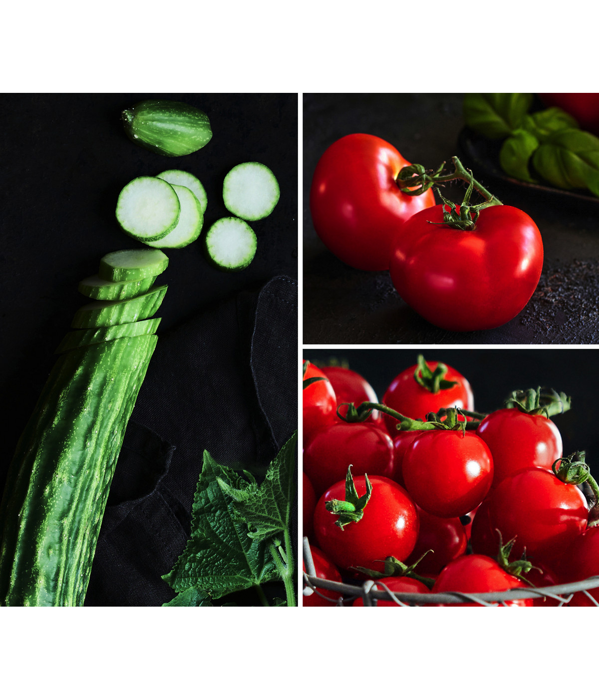 Dehner Gourmet Garten GemüseSet Kleiner Balkon, 3teilig Dehner