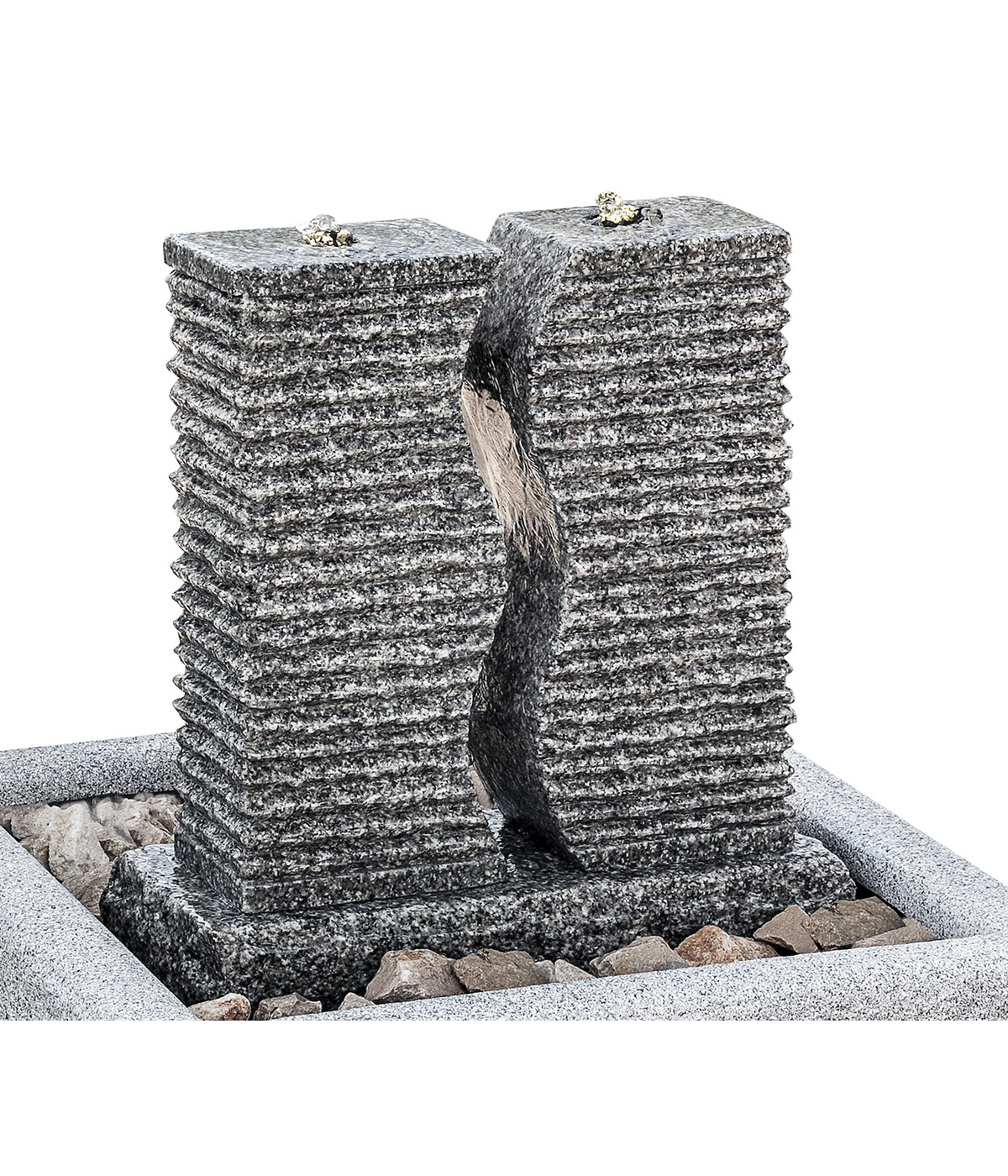 Dehner GranitGartenbrunnen Dubai, ca. H78 cm Dehner