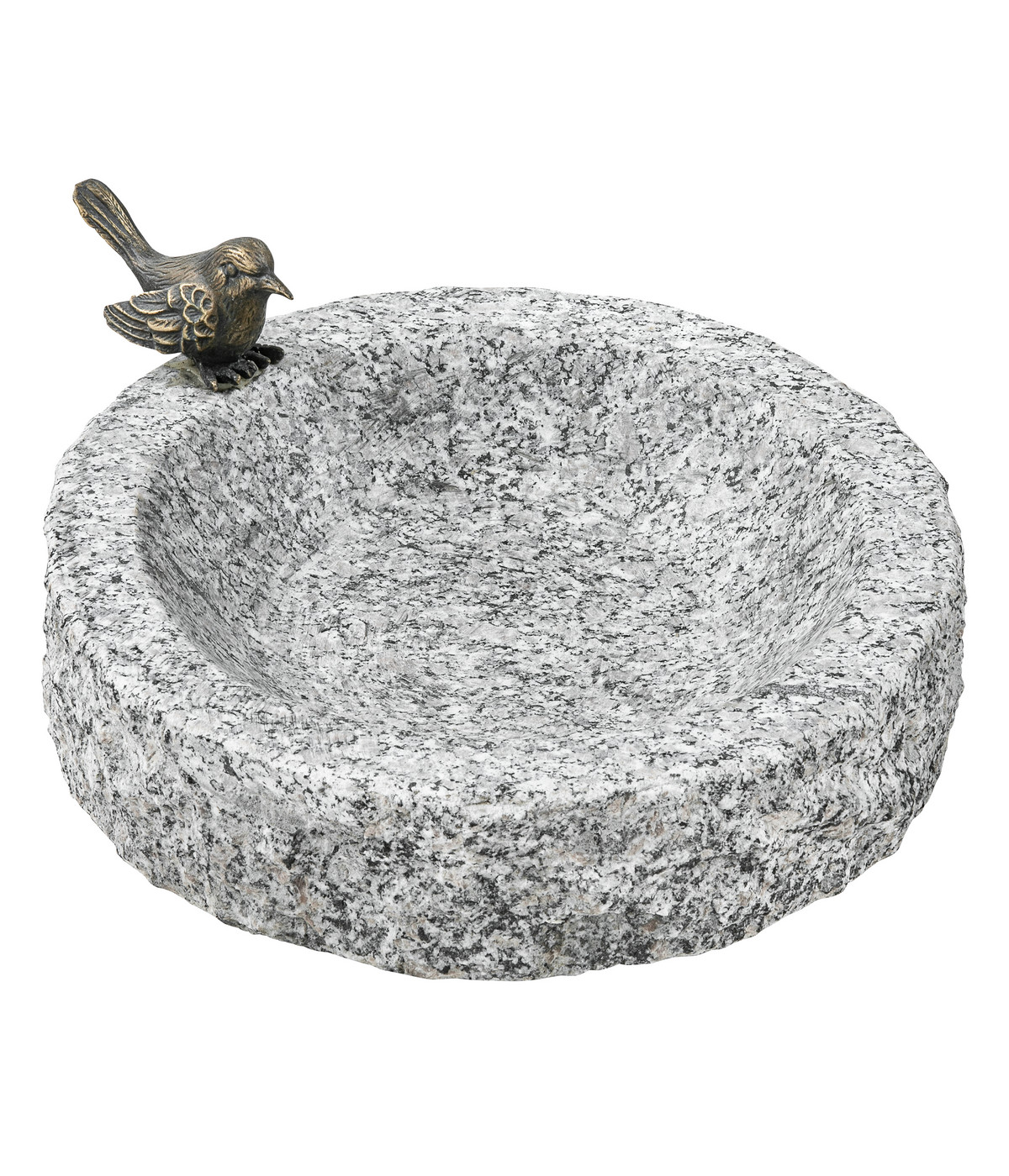 Dehner GranitVogeltränke, ca. Ø30/H7 cm Dehner