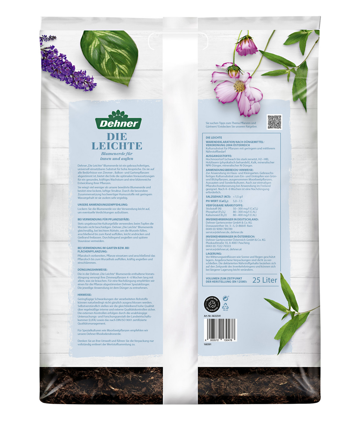 Dehner Leichte Blumenerde Dehner