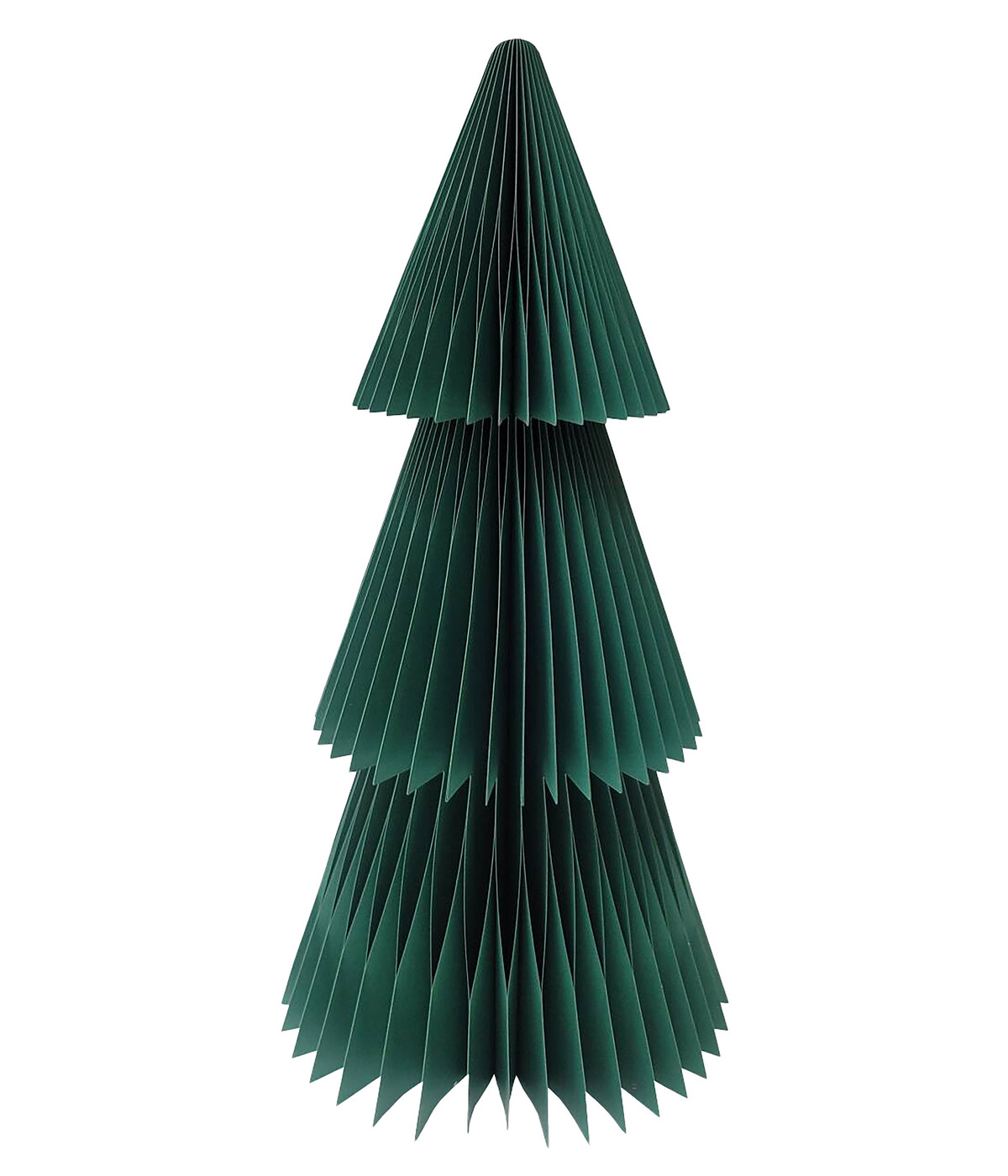 Dehner PapierWeihnachtsbaum, grün, ca. Ø30/H60 cm Dehner