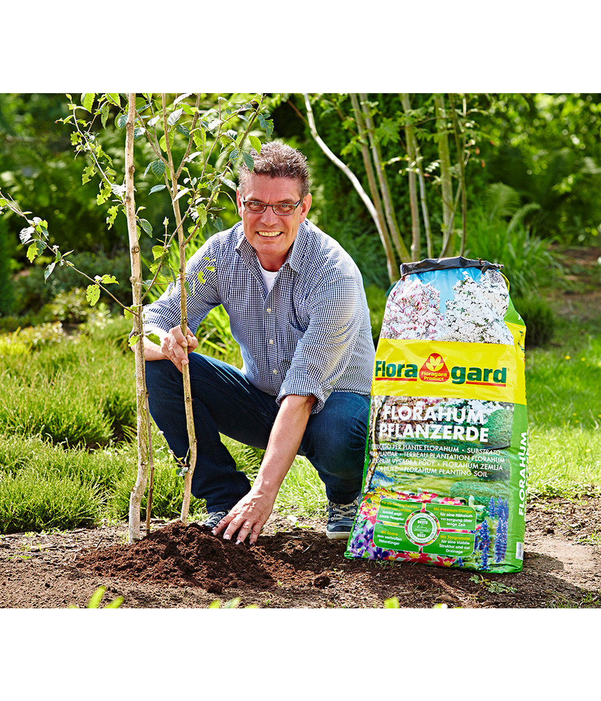 Floragard Florahum Pflanzerde, 36 x 70 l Dehner