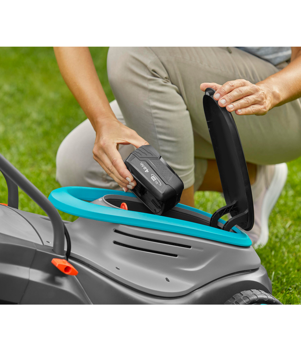 GARDENA AkkuRasenmäherSet PM 32/18V ReadyToUse Dehner
