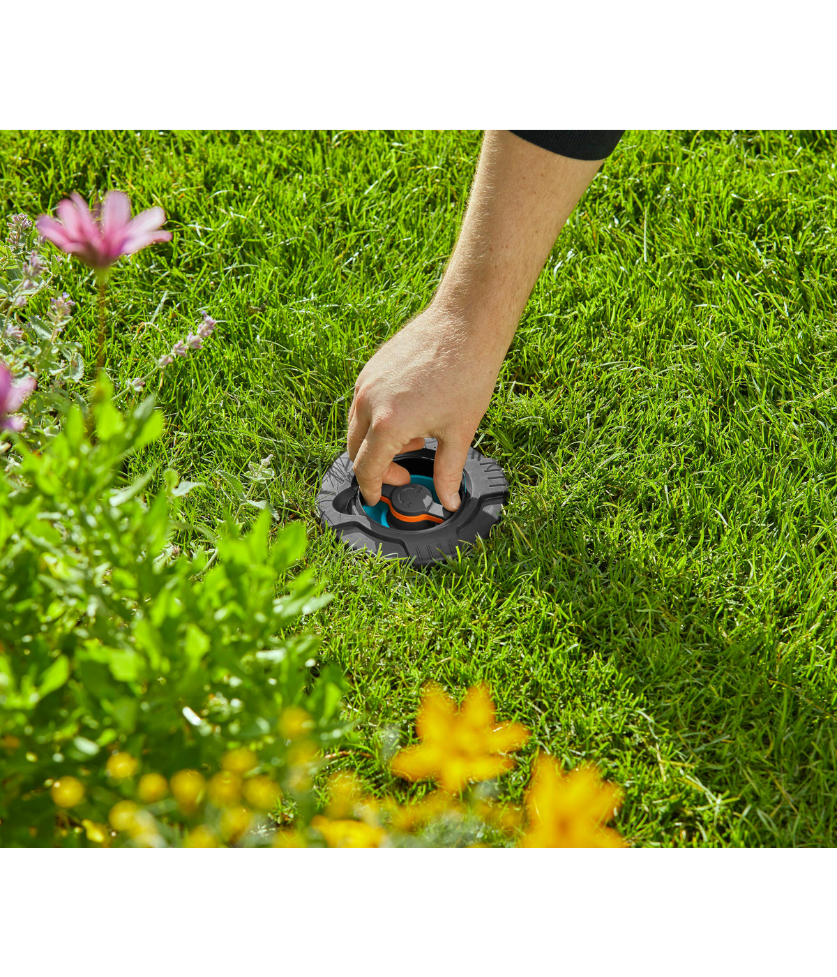 GARDENA Sprinklersystem Regulier und Absperrdose Dehner