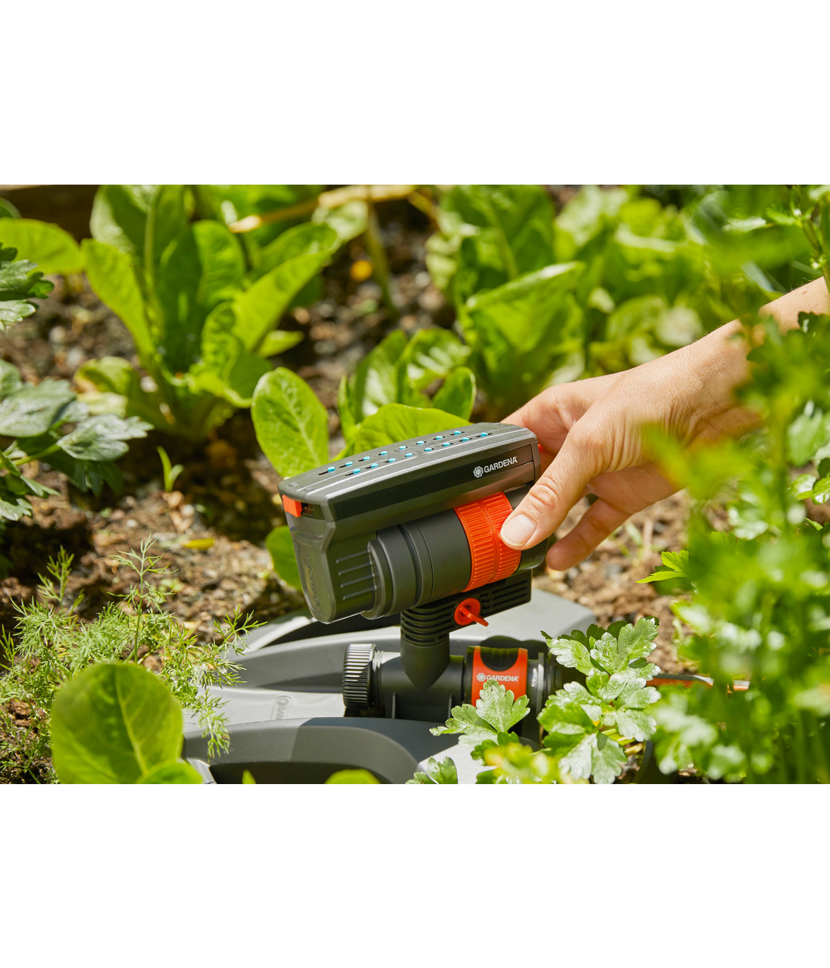GARDENA Viereckregner Aquazoom Compact Dehner