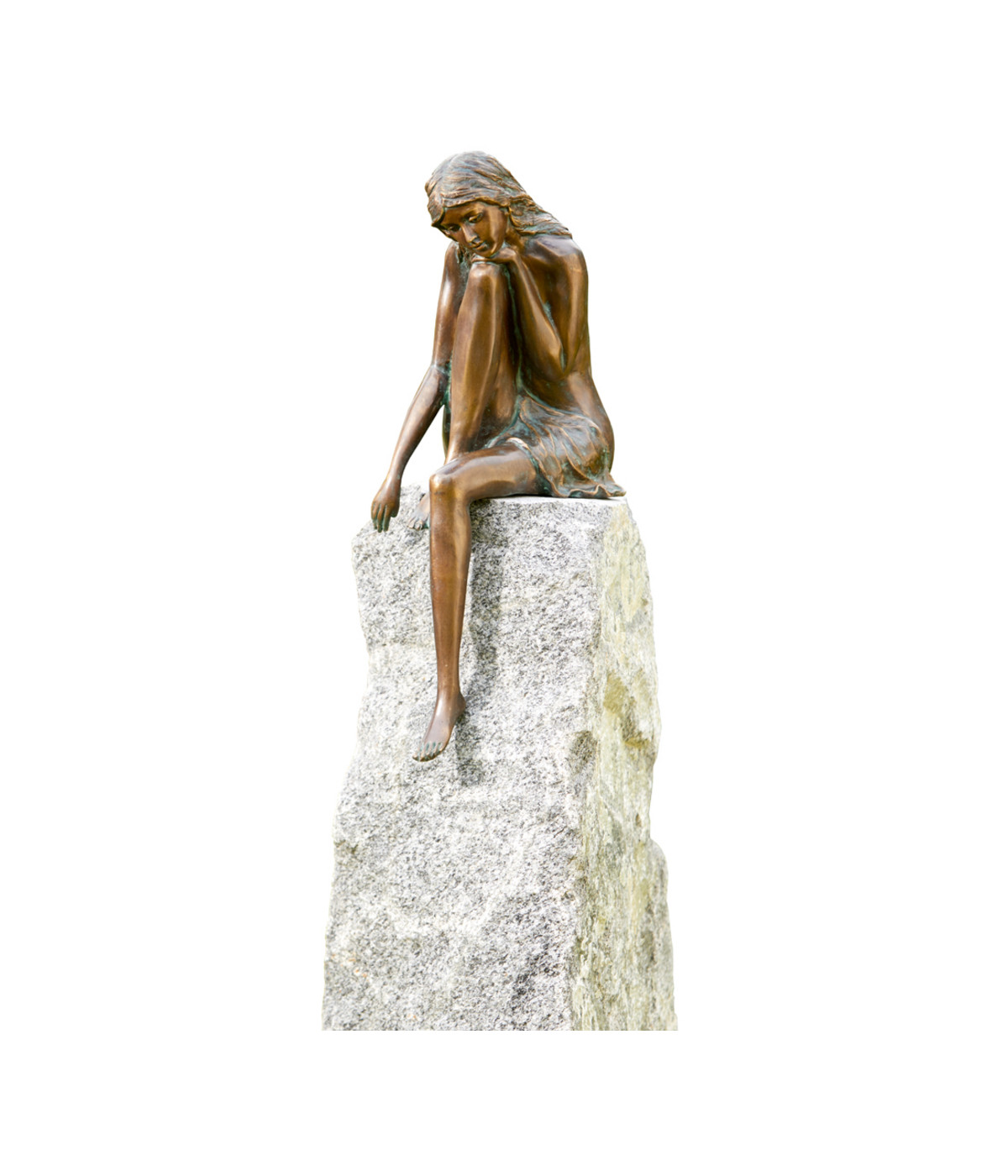 Rottenecker BronzeFigur Emanuelle, 33 x 22 x 70 cm Dehner