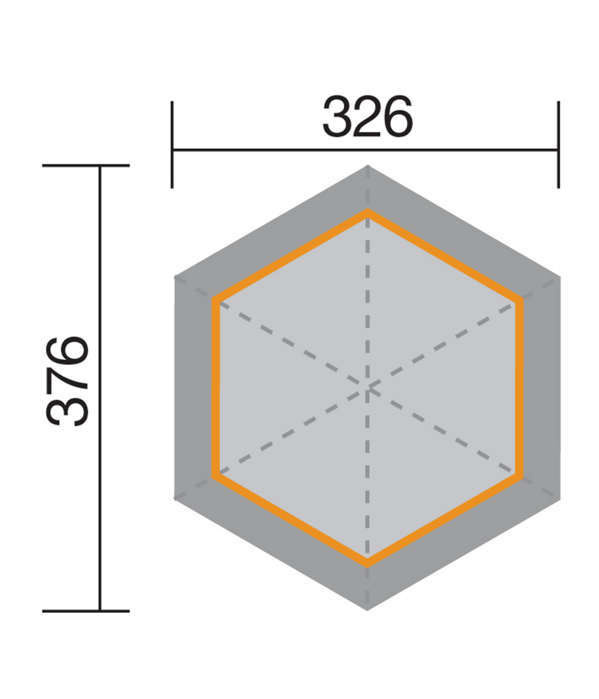 Weka Pavillon 656 Gr. 1, Ca. B326/H295/T376 Cm | Dehner